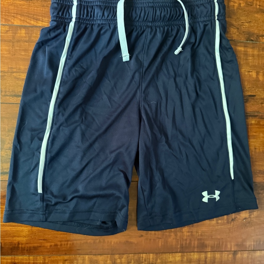 Under Armour Kid’s Black Athletic Shorts
